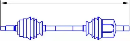 Приводной вал SERCORE купить