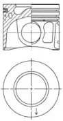 Поршень двигуна KOLBENSCHMIDT купить