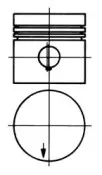 Поршень KOLBENSCHMIDT купить