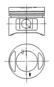Поршень KOLBENSCHMIDT купить