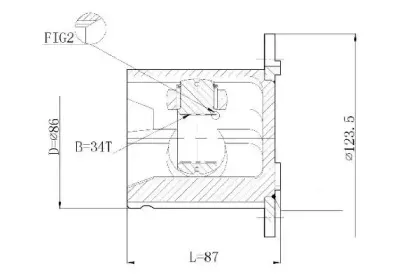 Шарнирный комплект, приводной вал STATIM купить