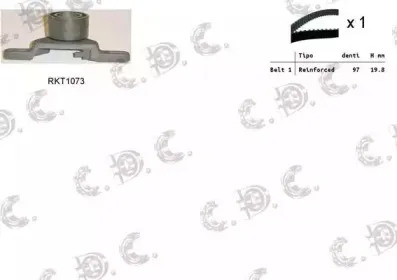 Комплект ремня ГРМ REPKIT купить