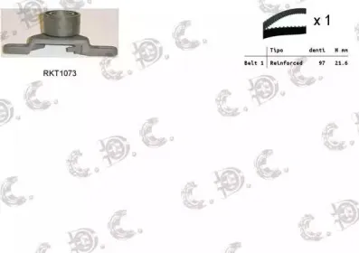 Комплект ремня ГРМ REPKIT купить