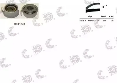 Комплект ремня ГРМ REPKIT купить