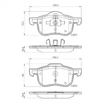 Комплект тормозных колодок, дисковый тормоз DriveTec купить