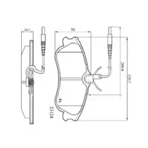 Комплект тормозных колодок, дисковый тормоз DriveTec купить