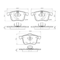 Комплект тормозных колодок, дисковый тормоз DriveTec купить