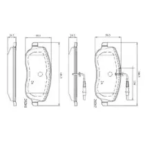 Комплект тормозных колодок, дисковый тормоз DriveTec купить