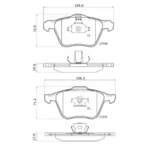 Комплект тормозных колодок, дисковый тормоз DriveTec купить