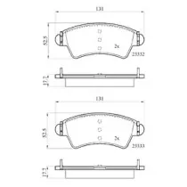 Комплект тормозных колодок, дисковый тормоз DriveTec купить