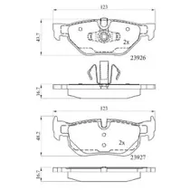 Комплект тормозных колодок, дисковый тормоз DriveTec купить