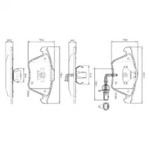 Комплект тормозных колодок, дисковый тормоз DriveTec купить