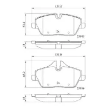 Комплект тормозных колодок, дисковый тормоз DriveTec купить