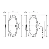 Комплект тормозных колодок, дисковый тормоз DriveTec купить