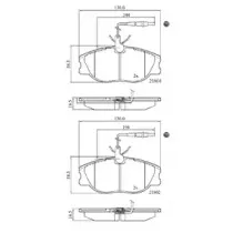 Комплект тормозных колодок, дисковый тормоз DriveTec купить