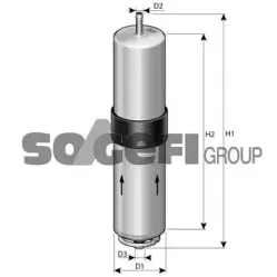 Топливный фильтр CoopersFiaam купить