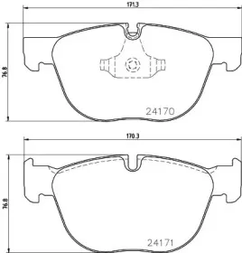 Комплект тормозных колодок, дисковый тормоз BELACO купить