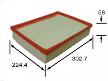 Воздушный фильтр JS ASAKASHI купить