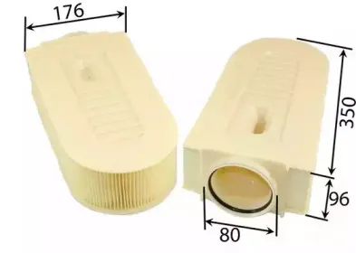 Воздушный фильтр JS ASAKASHI купить