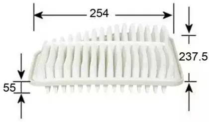Фильтр воздушный двигателя JS ASAKASHI купить