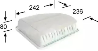 Фільтр повітряний двигуна JS ASAKASHI купить