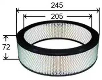 Воздушный фильтр JS ASAKASHI купить