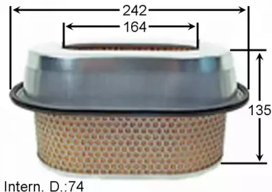 Фільтр повітряний двигуна JS ASAKASHI купить