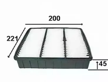 Воздушный фильтр JS ASAKASHI купить