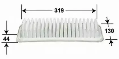 Фильтр воздушный двигателя JS ASAKASHI купить