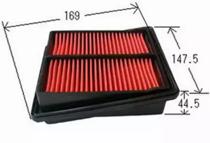 Фільтр повітряний двигуна JS ASAKASHI купить