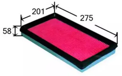 Воздушный фильтр JS ASAKASHI купить