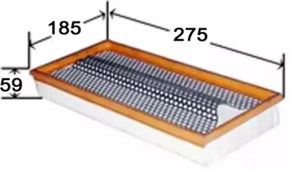Воздушный фильтр JS ASAKASHI купить
