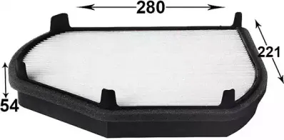 Фильтр, воздух во внутренном пространстве JS ASAKASHI купить