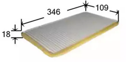 Фильтр, воздух во внутренном пространстве JS ASAKASHI купить