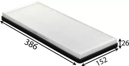 Фильтр, воздух во внутренном пространстве JS ASAKASHI купить