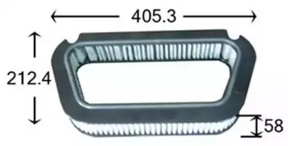 Фильтр, воздух во внутренном пространстве JS ASAKASHI купить