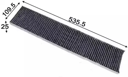 Фильтр, воздух во внутренном пространстве JS ASAKASHI купить