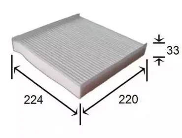 Фильтр, воздух во внутренном пространстве JS ASAKASHI купить