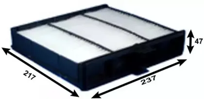 Фильтр, воздух во внутренном пространстве JS ASAKASHI купить