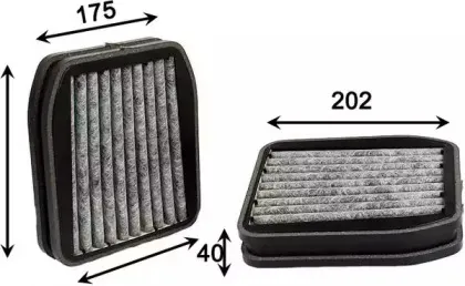 Фильтр, воздух во внутренном пространстве JS ASAKASHI купить