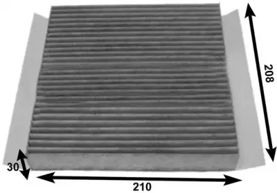 Фильтр, воздух во внутренном пространстве JS ASAKASHI купить