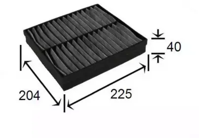 Фильтр, воздух во внутренном пространстве JS ASAKASHI купить