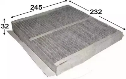 Фильтр, воздух во внутренном пространстве JS ASAKASHI купить