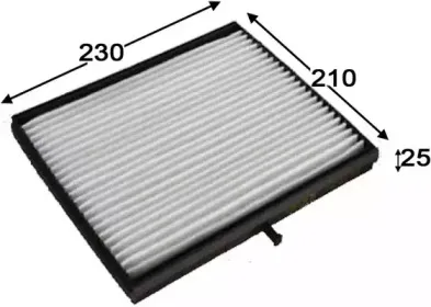 Фильтр, воздух во внутренном пространстве JS ASAKASHI купить