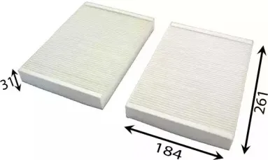 Фильтр, воздух во внутренном пространстве JS ASAKASHI купить