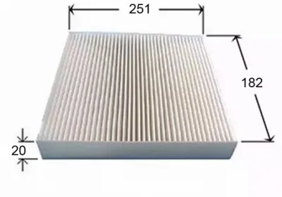 Фильтр, воздух во внутренном пространстве JS ASAKASHI купить