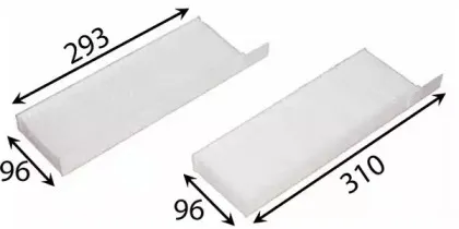 Фильтр, воздух во внутренном пространстве JS ASAKASHI купить