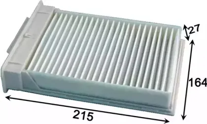 Фильтр, воздух во внутренном пространстве JS ASAKASHI купить