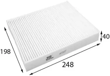 Фильтр, воздух во внутренном пространстве JS ASAKASHI купить