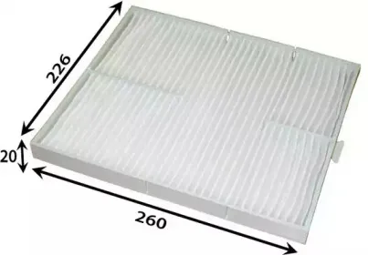 Фильтр, воздух во внутренном пространстве JS ASAKASHI купить